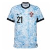 Camiseta de fútbol Portugal Diogo J. 21 Segunda Equipación Euro 2024 - Hombre